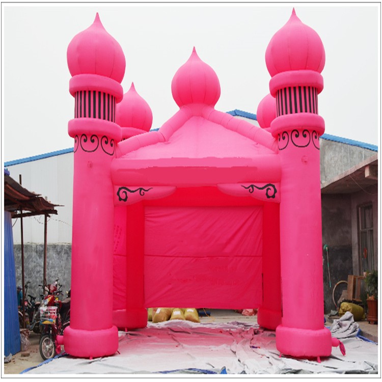 融水粉色帐篷